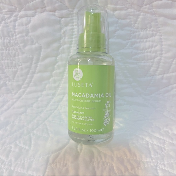 LUSETA MACADAMIA OIL HAIR MOISTURE SERUM NEW - Picture 1 of 2